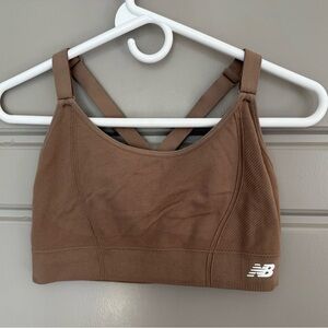 New Balance Cocoa Sports Bra